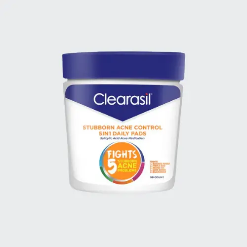 Clearasil Salicylic Acid Stubborn Acne Control 5-in-1 Face Pads Review